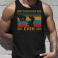 Dachshund Papa Best Dachshund Dad Ever Tank Top Geschenke für Ihn