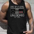 Daddy Wieder Nivellierte Bis Zu Papaon 2 Zwei Level Unlocked Gamer Tank Top Geschenke für Ihn