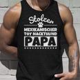 Damen Stolzer Mexikanischer Toy-Nackthund Papa Mit-Ausschnitt Tank Top Geschenke für Ihn