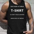 Das Hier Ist MeinEs Gibtiele Andere Aber Dies Ist Meins Tank Top Geschenke für Ihn