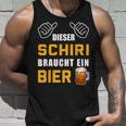 Dieser Schiri Braucht Bier Tank Top Geschenke für Ihn