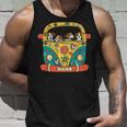 Dog Hippie Car Hippy Style Beagle Lover Tank Top Gifts for Him