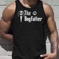 The Dogfather Cavalier King Charles Spaniel Dog Dad Tank Top Gifts for Him