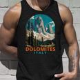 Dolomites Travel Exploration Souvenir Dolomites Italy Tank Top Geschenke für Ihn