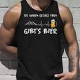 Du Haben Gesagt Oben Gibt's Bier Berge Wander Tank Top Geschenke für Ihn