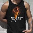 Eis Geht Immer Eisparele Eiscafe Schokoladeneis Orange Tank Top Geschenke für Ihn