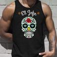 El Jefe Coloré Sucre Calavera Skull Dia De Los Muertos Débardeur e Cadeaux pour lui
