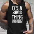 Es Una Cosa De Los Sims No Lo Entenderías Sims Divertidos Camiseta sin mangas Regalos para él