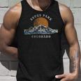 Estes Park Colorado With Mountain Sunset Scene Tank Top Gifts for Him