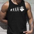 Evolution Drummer Drum Kit Tank Top Geschenke für Ihn