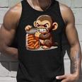 Frustrierter Monkey Will Sausage Tank Top Geschenke für Ihn