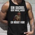 Dachshund Ein Dackel Geht Nicht Gassi Er Rücktor Tank Top Geschenke für Ihn