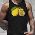 Lemon Citrus Fruit Tank Top Geschenke für Ihn