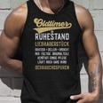 Old Timer In Rest Rente Rentner Tank Top Geschenke für Ihn