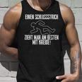 One Schlussstrich Zieht Man Am Besten Mit Kreide Tank Top Geschenke für Ihn