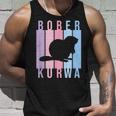 Pastel Bober Bóbr Kurwa Polish Internet Meme Beaver Tank Top Geschenke für Ihn