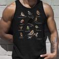 Garden Birds Bird Drawing Bird Chalkfink Buntspecht Bunting Tank Top Geschenke für Ihn