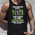 Gardener Hobby Gardener Retirement Retirement Gardening Tank Top Geschenke für Ihn