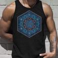 Geometría Sagrada Tatuaje Yoga Meditación Goa Trance Camiseta sin mangas Regalos para él