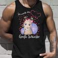 German Announcement Ich Werde Große Schwester S Tank Top Geschenke für Ihn