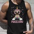 Girls Pugicorn Pug Unicorn Lover Tank Top Gifts for Him