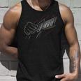 Guitar Line Art Tank Top Gifts for Him