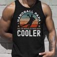 Handball Papa Handballer Slogan Tank Top Geschenke für Ihn