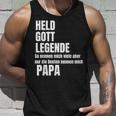 Held God Legend Die Besten Nennen Mich Papa Tank Top Geschenke für Ihn