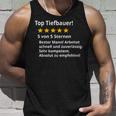 Herren Bester Tiefbauer Spruch Lustig Beruf Prüfung Tank Top Geschenke für Ihn