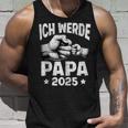 Herren Ich Werde Papa 2025 Schwangerschaft Ich Werde Baldater Tank Top Geschenke für Ihn