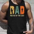 Herren Papa Master Der Besetzung Dad Fishing Tank Top Geschenke für Ihn