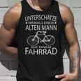 Herren Radfahrer Fahrrad Opa Papa Tank Top Geschenke für Ihn