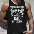 Herren Snowboard Dad Cooler Snowboard Spruchater Papa Snowboarder Tank Top Geschenke für Ihn