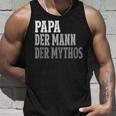 Herrenatertagsgeschenk Papa &Ater Atertag Spruch Tank Top Geschenke für Ihn