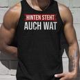 Hinterten Steht Auch Was Was Back Stands Och Wat Tank Top Geschenke für Ihn