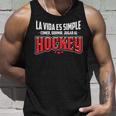 Hockey Entrenador Jugador Deporte Hockey Sobre Hielo Camiseta sin mangas Regalos para él