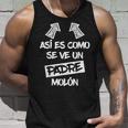 Hombre Padre Molón Regalo Divertido Mejor Papá Día Del Padre Camiseta sin mangas Regalos para él