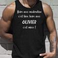 Homme Super Olivier Apéro Humoristique Boire Avec Olivier Débardeur e Cadeaux pour lui