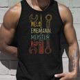 Husband Dad Master Hero Craftsman Tool Tank Top Geschenke für Ihn