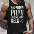 Husband Papa Handwerker Held Craft S Tank Top Geschenke für Ihn