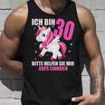 Ich Bin 30 Bitte Hilft Sie Mir Auf Unicorn 30Th Birthday S Tank Top Geschenke für Ihn