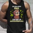 Ich Bin Nicht Faul Ich Bin Im Energiessparmode Tank Top Geschenke für Ihn