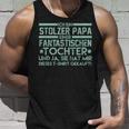 Ich Bin Stolzer Papa Einer Fantastischen Tochteratiater Tank Top Geschenke für Ihn