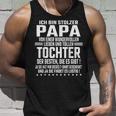 Ich Bin Stolzer Papa Einer Wundervollen Tochter -Atertag Tank Top Geschenke für Ihn