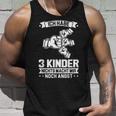 Ich Habe 3 Kinder Papa 3 Tank Top Geschenke für Ihn