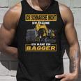 Ich Schnarche Nicht Ich Träumen Ich Wäre Ein Digger Tank Top Geschenke für Ihn