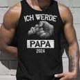 Ich Werde Papa 2024 Ich Werde Baldater Tank Top Geschenke für Ihn