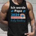 Ich Werde Papa 2024 Future Father Tank Top Geschenke für Ihn