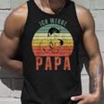 Ich Werde Papa 2024 Geschenkeen Für Werdendeater Tank Top Geschenke für Ihn