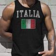 Italiaintage Italia Bandera Italia Camiseta sin mangas Regalos para él